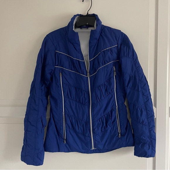 Lululemon Outward Bound Insulated Windbreaker Jacket in Wish Blue 20541 - Picture 2 of 8